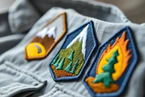 Sustainable Embroidered Patches Eco Friendly Materials Threads