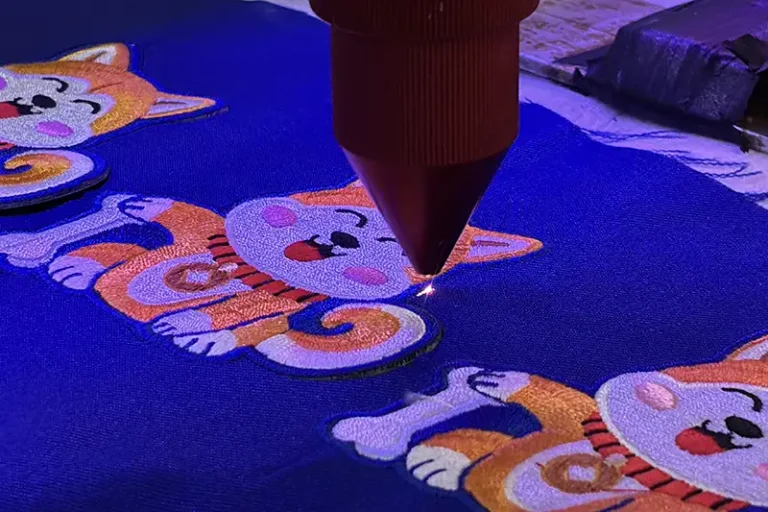 Laser Cutting In Embroidery
