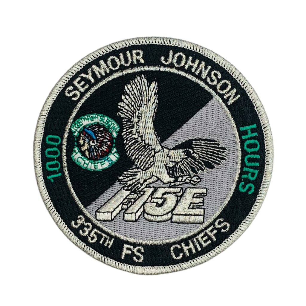 Air Force Flight Hours Embroidered Patch
